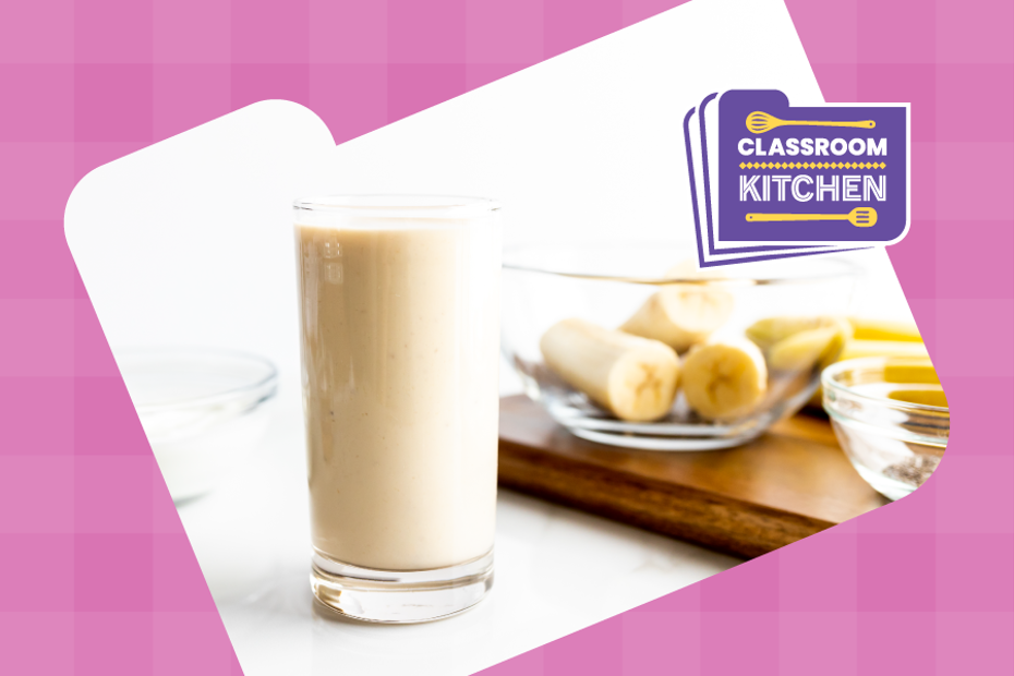 Peanut Butter Banan-za Smoothie