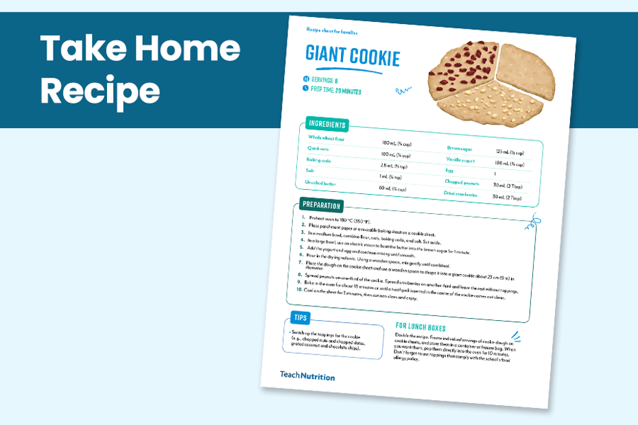 Giant Cookie Recipe 